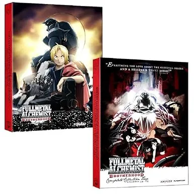 Fullmetal Alchemist : Brotherhood - Complete Series DVD Full Collection 1 and 2