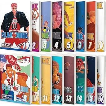 Slam Dunk Manga Set Vol. 1-16 by Takehiko Inoue