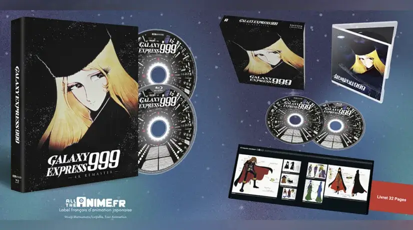 Galaxy Express 999 Returns in 4K Ultra HD: A Dream Collector’s Edition for Retro Anime Fans