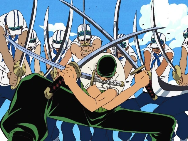 Morgan vs. Luffy! Who`s the Mysterious Pretty Girl?