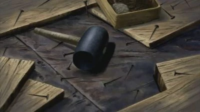 Thank You, Merry! Snow Falls over the Parting Sea