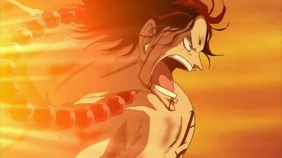 The Most Heinous Power! Blackbeard`s Darkness Attacks Ace