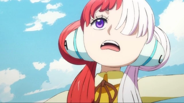 A Faint Memory! Luffy and Red-Haired`s Daughter Uta!